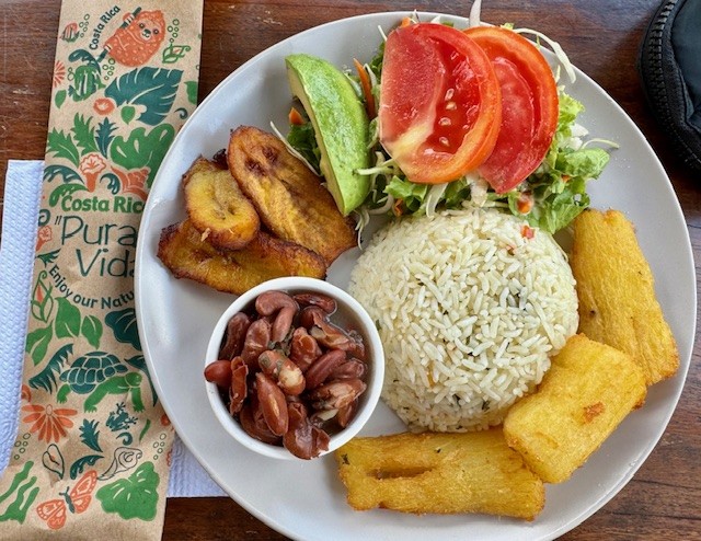 Pura Vida Meal Traditional Authentic